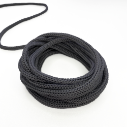 Шнур для одежды d-4.5мм, цвет Серый (на отрез)  в Протвино