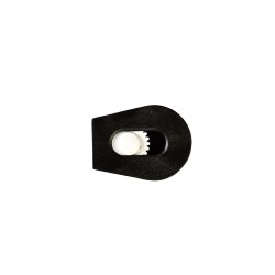 Зажим для шнура 4 мм KL  Чёрный + Белый (поштучно)  в Протвино