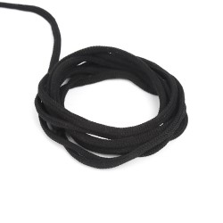 Шнур для одежды 4,5 мм, цвет Чёрный (на отрез)  в Протвино