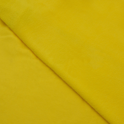 Флис Односторонний 180 гр/м2, Желтый (на отрез)  в Протвино