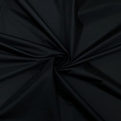 Ткань Дюспо 240Т WR PU Milky, цвет Черный (на отрез)  в Протвино