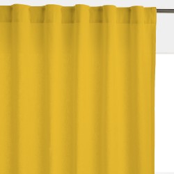 Штора уличная на Трубной ленте (В-220*Ш-145) Желтая, (ткань Оксфорд 600)  в Протвино