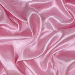 Ткань Атлас-сатин, цвет Розовый (на отрез)  в Протвино