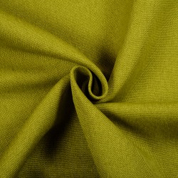 Ткань Рогожка (мебельная), цвет Зелёный (на отрез)  в Протвино