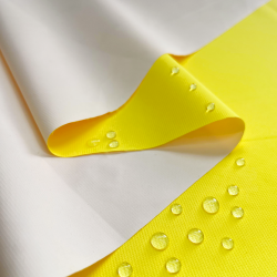Водонепроницаемая Дышащая Мембранная ткань PU 10'000, цвет Жёлтый (на отрез)  в Протвино