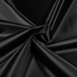 *Ткань Оксфорд 210D PU, цвет Черный (на отрез)  в Протвино