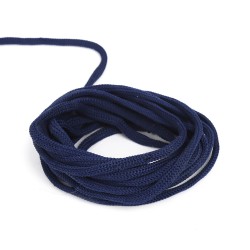 Шнур для одежды d-4.5мм, цвет Синий (на отрез)  в Протвино