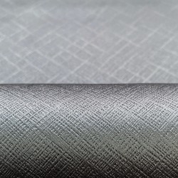 Ткань Блэкаут для штор светозатемняющая 100% &quot;Орнамент Серый&quot; (на отрез)  в Протвино