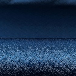 Ткань Блэкаут для штор светозатемняющая 100% &quot;Орнамент Синий&quot; (на отрез)  в Протвино